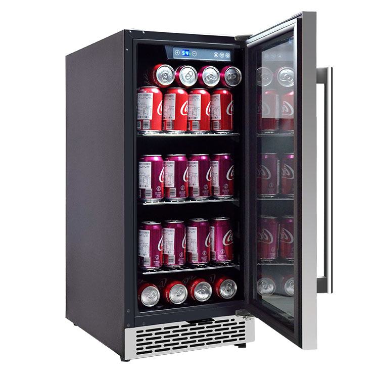 Wine Beer Dual Zone - Oem pequena bebida bar geladeira personalizada