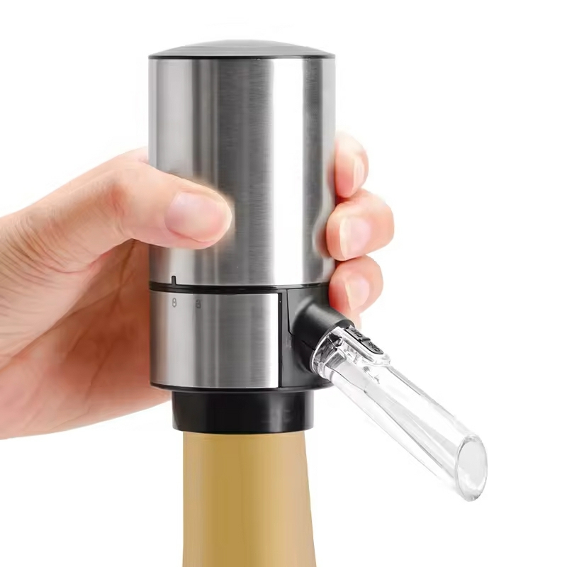 Wine Aerator Pour - Decantador inteligente recarregável, dispositivo elétrico automático