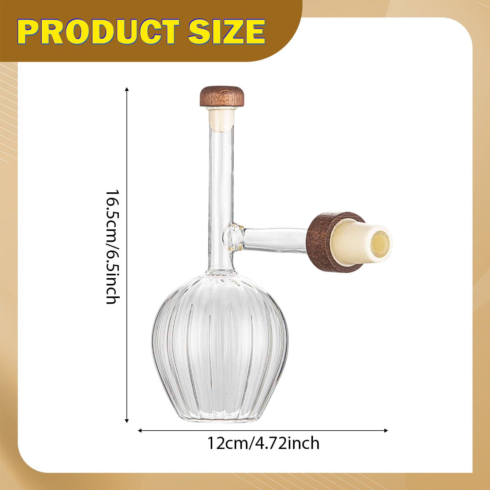 Decantador Transparente Vermel - Wine Aerator Pour avaliação e preço