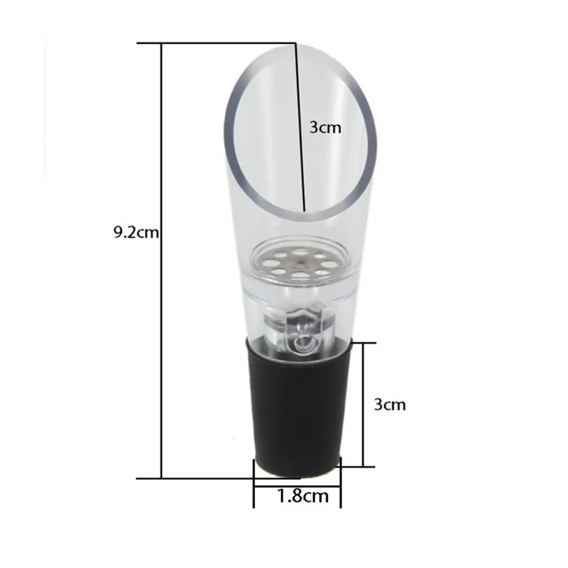Decanter De Vinho Acrílico, Ro - Wine Aerator Pour avaliação e preço