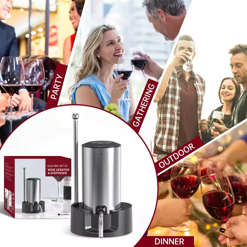 Aerador e dispensador de vinho - Wine Aerator Pour avaliação e preço